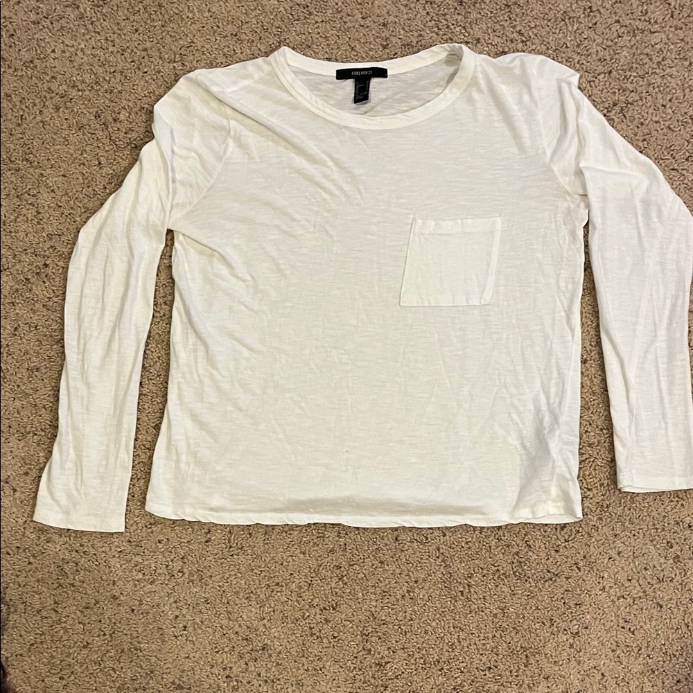 Forever 21 Classic White Tee